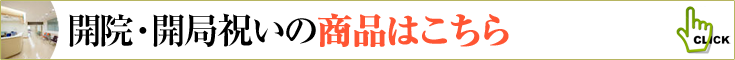 開院祝い、開局祝いの商品一覧へ　胡蝶蘭、ミディ胡蝶蘭、観葉植物などのフラワーギフト